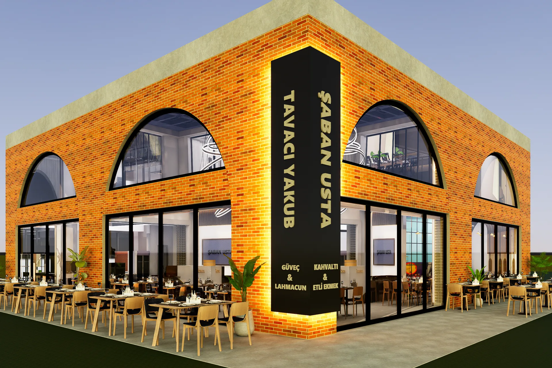 Şaban Usta — Tavacı Yakup · restoran iç tasarım